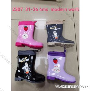 Rubber boots children's youth girls and boys (31-36) MODERN WORLD OBMW232307