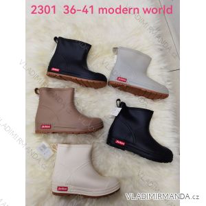Women's low rubber boots (36-41) MODERN WORLD OBMW232301