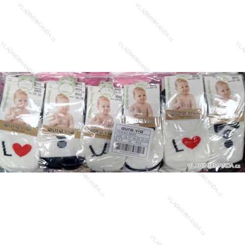 Socks of weak infant girls and boys (15-23) AURA.VIA BD05