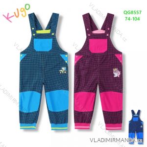 Sweatpants long with laclem infant children girls and boys (74-104) KUGO G9620
