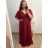 šaty plesové elegantní společenské krátký rukáv dámské nadrozměr (XL/2XL ONE SIZE) ITALSKÁ MÓDA IMM22688 2XL/3XL black