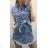 Ladies' Strapless Dress (XS-XL) M.SARA IM920E1111 blue S