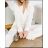 Women's Long Sleeve Long Pants and Shirt Set (S-XL) ITALIAN FASHION IMPGM2322496-02 Orange L