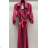 Women's Long Sleeve Coat (S/M ONE SIZE) ITALIAN FASHION IMPDY231SSH85596/SYI9776