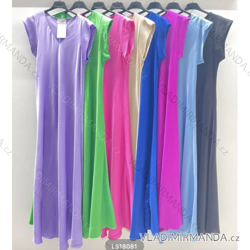 Women's Sleeveless Dress (S/M ONE SIZE) ITALIAN FASHION IMPDY23LS18081