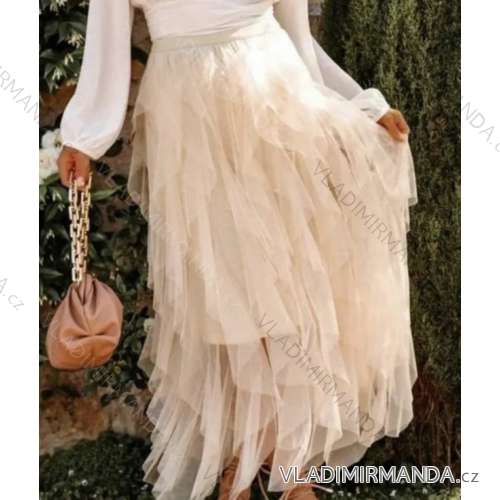 Women's long skirt (S/M ONE SIZE) ITALIAN FASHION IMPDY23SC10645/LS11537/11357