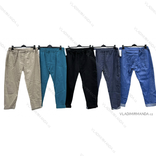 Women's Long Stretch Pants (L/XL ONE SIZE) ITALIAN FASHION IMD23130