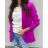 Women's short sleeve jacket with lining (S/M ONE SIZE) ITALIAN FASHION IMPLM239709000