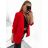 Women's Long Roll Up Sleeve Lined Jacket (S/M ONE SIZE) ITALIAN FASHION IM423JANE