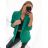 Women's Long Roll Up Sleeve Lined Jacket (S/M ONE SIZE) ITALIAN FASHION IM423JANE