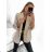 Women's Long Roll Up Sleeve Lined Jacket (S/M ONE SIZE) ITALIAN FASHION IM423JANE
