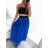 Women's Elegant Belt Long Sleeve Dress (S/M ONE SIZE) ITALIAN FASHION IMM23UN6139