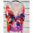 Women's Short Sleeve Tunic (S/M ONE SIZE) ITALIAN FASHION IMPSH230260