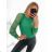 Women's elegant long sleeve T-shirt (S/M ONE SIZE) ITALIAN FASHION IMM23FS33019
