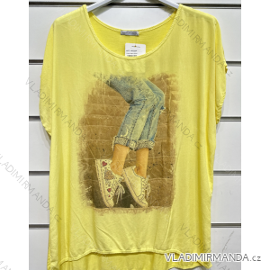 Women's Short Sleeve T-Shirt (S/M ONE SIZE) ITALIAN FASHION IMPSH2315022SP