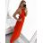 Women's Dress Long Straps Variable Tie (S/M/L/XL ONE SIZE) ITALIAN FASHION IMM223000HG - Fuchsia Pink - S/M