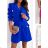 Women's Elegant Long Sleeve Dress (S/M ONE SIZE) ITALIAN FASHION IMWB23131