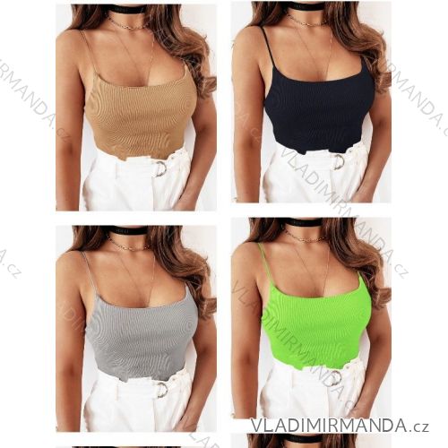 Women's summer tank top (S/M ONE SIZE) ITALIAN FASHION IMWB22095