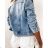 Women's denim jacket (S-2XL) GOURD GD23GD9209-K