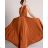Women's Dress Long Straps Variable Tie (S/M/L/XL ONE SIZE) ITALIAN FASHION IMM223000HG - Fuchsia Pink - S/M
