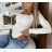 Women's long sleeve bodysuit (S/M/L ONE SIZE) ITALIAN FASHION IMPLP2355350060
