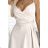 299-6 CHIARA elegant maxi dress with straps - beige