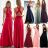 Women's Dress Long Straps Variable Tie (S/M/L/XL ONE SIZE) ITALIAN FASHION IMM223000HG - Fuchsia Pink - S/M