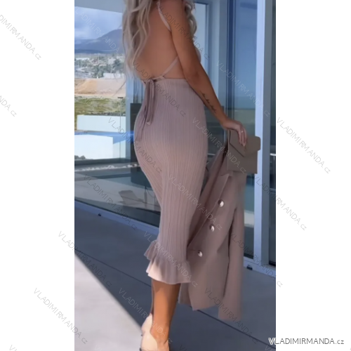 Women's elegant strapless dress (S/M ONE SIZE) ITALIAN FASHION IMPGM235767