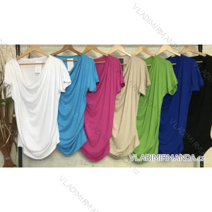 Women's Short Sleeve Tunic (S/M ONE SIZE) ITALIAN FASHION IMPGM2311469