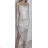 Women's Spaghetti Strap Sparkly Party Long Dress (S/M ONE SIZE) ITALIAN FASHION IMPBB23P23169