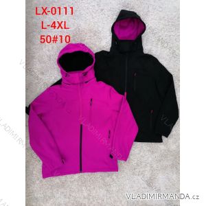 Softshell jacket with hood women's plus size (L-4XL) ACTIVE SPORT ACT23LX-0111