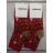 Christmas Merry Thin Reindeer Socks (35-37, 38-40) POLISH FASHION DPP21460 Red 38-40