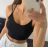 Women's strapless crop top (S/M ONE SIZE) ITALIAN FASHION IMPBB22L20824/DU white