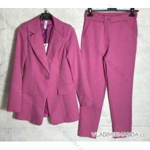 Women's Long Sleeve Blazer Pants Set (S-XL) ITALIAN FASHION IMPGM237879-2