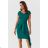 Šaty společenské krátký rukáv dámské (36-56) POLSKÁ MÓDA PMLMR23SIMONA Green 36