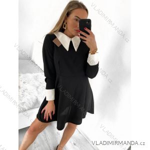 Women's Long Sleeve Dress (S/M ONE SIZE) ITALIAN FASHION IMPGM2324043