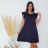 Women's Casual Cotton Summer Short Sleeve Dress (S/M/L ONE SIZE) ITALIAN FASHION IMC23203