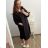 Women's Short Sleeve Shirt Dress (S / M ONE SIZE) ITALIAN FASHION IM422633