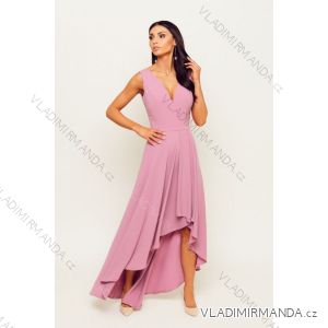 Women's Sleeveless Long Party Dress (34-54) POLISH FASHION PMLMR23VALENTINA-1
