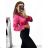 Body ala blouse elegant long sleeve women's (S/M ONE SIZE) ITALIAN FASHION IMM22LS17519 S/M pink