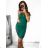 Women's Elegant Short Sleeveless Dress (S/M ONE SIZE) ITALIAN FASHION IMM23M27403
