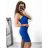 Women's Elegant Short Sleeveless Dress (S/M ONE SIZE) ITALIAN FASHION IMM23M27403