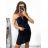Women's Elegant Short Sleeveless Dress (S/M ONE SIZE) ITALIAN FASHION IMM23M27403