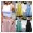 Women's long skirt at the waist for flip flops (UNI S-L) ITALIAN FASHION IM420027