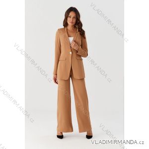Women's Plus Size (34-54) Elegant Long Pants and Long Sleeve Blazer Set POLISH FASHION PMLMR23GARNITUR-2