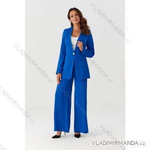 Women's Plus Size (34-54) Elegant Long Pants and Long Sleeve Blazer Set POLISH FASHION PMLMR23GARNITUR-4