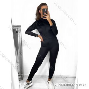 Women's Long Long Sleeve Jumpsuit (S/M ONE SIZE) ITALIAN FASHION IMPGM237080