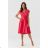 Šaty společenské krátký rukáv dámské (36-56) POLSKÁ MÓDA PMLMR23SIMONA fuchsia 36