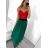 Women's Elegant Belt Long Sleeve Dress (S/M ONE SIZE) ITALIAN FASHION IMM23UN6139