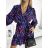 Women's Elegant Long Sleeve Dress (S/M ONE SIZE) ITALIAN FASHION IMWGB23701